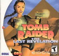 Tomb Raider: The Last Revelation PAL Sega Dreamcast PAL box art